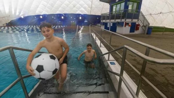 Das Freibad für die Wintersaison